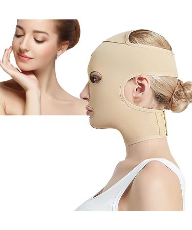 Sangle de levage compl te du visage Masque Amincissant pour le Visage Ligne en V Joues Menton Ceinture Amincissante Couleur de la Peau de Mise en Forme du pour Femmes (XL) - Buy Online on GoSupps.com