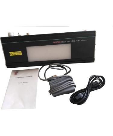 VTSYIQI Industrial NDT LED Film Viewer Ultra-high luminance X-Ray Radiographic Film Viewer With Maximum brightness 800000 Lux Light Intensity 300000 cd/㎡ 220mmx75mm for NDT Testing