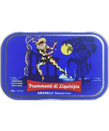 Amarelli Arlecchino Anise Liquorice Harlequin Tin 40 g 1