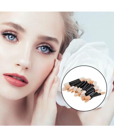 Sponge Eyeshadow Applicator 30pcs - Disposable Dual Sided Oval Brush for Eye Makeup - Perfect for Eyeliner, Arts & Crafts, DIY Nail Art - Beauty Tool - Buy Online on GoSupps.com