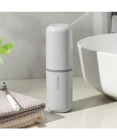 Meiyijia Travel Water Cup Set | Toothbrush Case & Holder for Camping Business Trips & Home | Gray Tooth Plaster Cups - Buy Online on GoSupps.com