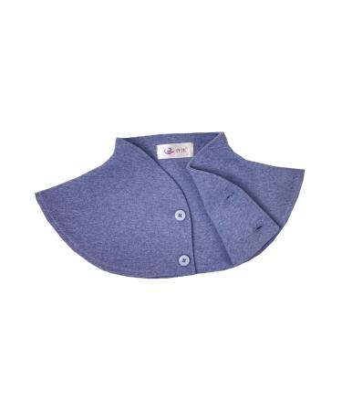 harayaa Summer Conditioning Room Shoulder Pads/Neck Sleeves/Comfortable Soft Breathable/Wrap Blue