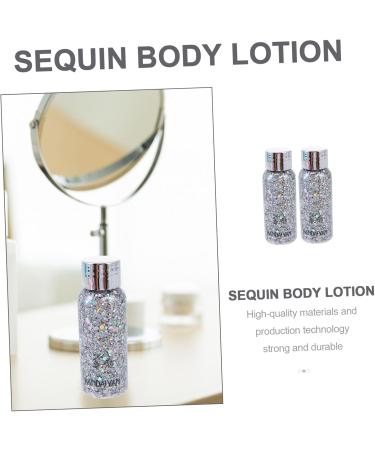 NOLITOY 4 Pcs Face Body Sequins Eyeshadow Lotion Sequins Gel for Body Pink Nail Fashion Flash Chip The Face - Buy Online on GoSupps.com