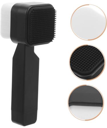 Gogogmee Square Facial Cleansing Brush Facial Cleansing Brush Exfoliator Face Scrubber Men Double Sided Face Brush Silicone Facial Scrubber Face Wash Brush Silicone Face Cleansing Brush - Buy Online on GoSupps.com