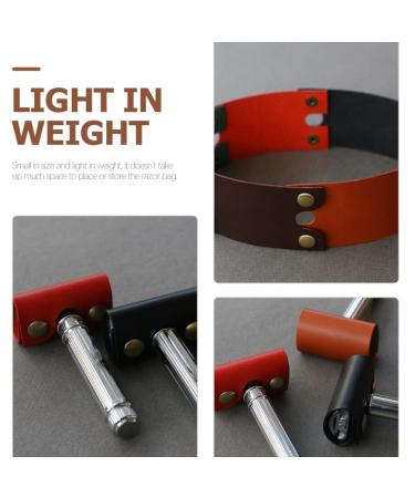 Beavorty 3ST Razor Case Cover | Synthetic Leather Travel Storage for Razor Accessories & Parts | International Shipping Available - Buy Online on GoSupps.com