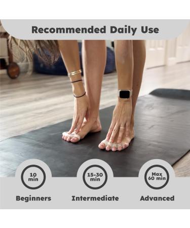 Natural Toe Spacers & Separators | Fast Pain Relief for Hammertoe & Bunions | Food Grade Silicone for Walking Running & Yoga - Medium - Buy Online on GoSupps.com