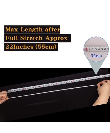 WeKen 30 Pcs Hair Net 22 Inches for Women - Elastic Edge Mesh Hairnets for Sleeping, Ballet, Bun, Food Service, Work and Wigs - White - Buy Online on GoSupps.com