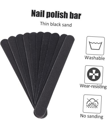 Healeved 2 Sets Nail Polisher Nail Art Tools Tools Fingernail Sanding Nail Buffing Tools Manicure Tools Nail File for Babies Nail File Tool Nail Files Nail Buffer Black Sand Sponge - Buy Online on GoSupps.com