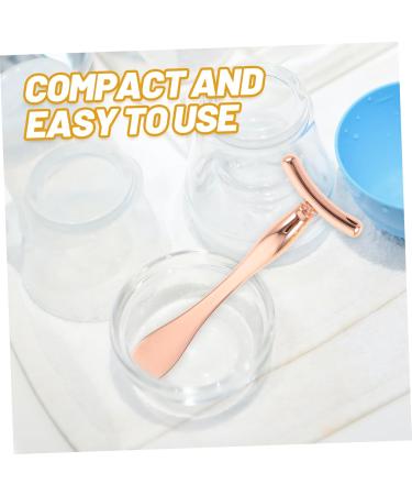 Golden Eye Massage Roller & T-Bar Set | Skin Care Tools for Eye Creams & Facial Masks | International Shipping - Buy Online on GoSupps.com