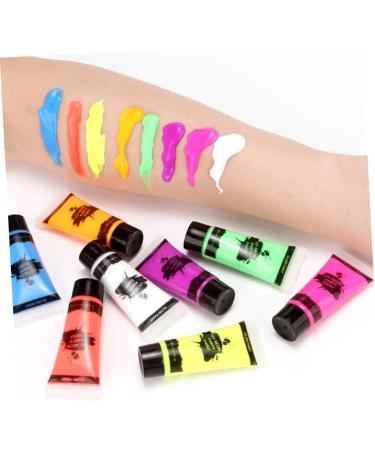  TOVINANNA Pack of 2 Coloured and Reactive Face Paints 10ml Pack of 8 - Buy Online on GoSupps.com