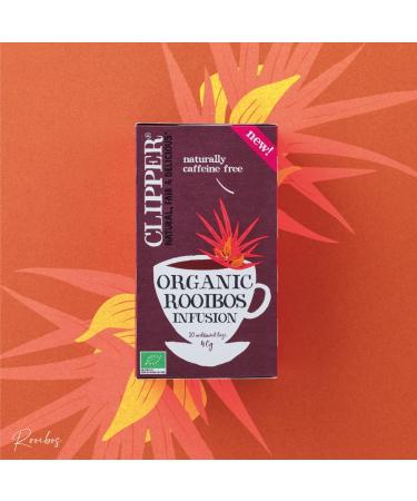 Clipper Rooibos 40g (20X2g tea bag) - Buy Online on GoSupps.com