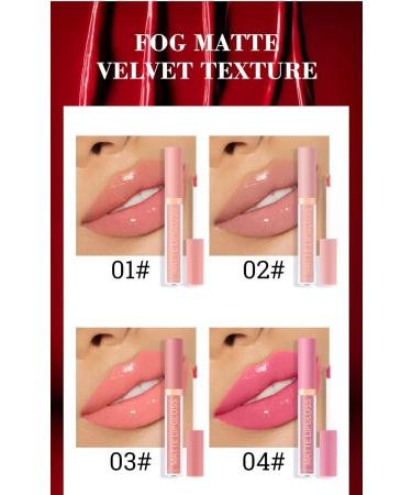 INTEROOKIE Makeup Water Gloss Lip Glaze with Mirror Non Fading Lip Honey Liquid for Natural LongLasting Hydration Water Glosses for Women 12 - Buy Online on GoSupps.com