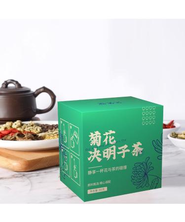 Herbal Tea Chrysanthemum Cassia Seed Tea Bag Great Taste Honeysuckle Cassia Tea for Home Office - Buy Online on GoSupps.com