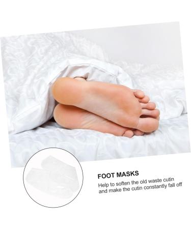 FOMIYES 10 Pairs Footsticker Foot Mask Foot Peel Masks Feet Skin Peeling Masks Socks for Baby Cracked Exfoliating Removers Foot Exfoliation Masks Practical Foot Masks Abs Delicate White - Buy Online on GoSupps.com