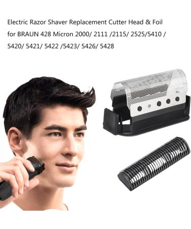 Buy Replacement Head for Braun Micron 2000 Series Electric Razor - Compatible with Models 2115 25410 5420 5422 5423 5426 5428 - Buy Online on GoSupps.com