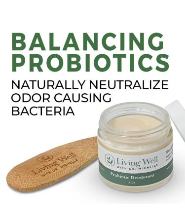 Natural Probiotic Deodorant | Unscented for Men & Women | Aluminum-Free & Paraben-Free | Safe for Sensitive Skin - Buy Online on GoSupps.com