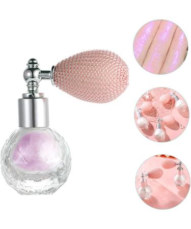 FOMIYES 4pcs High Gloss Dusting Spray Hair Gel Hair Glitter Highlighter Powder Spray for Body Miss Face 7.5x7cm x4pcs Purplex4pcs - Buy Online on GoSupps.com