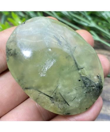 Green Prehnite Palm Natural Stone Quartz Crystals Wicca Wichcraft Minerals Ornaments Room Home Decoration - (Color: 83g) - Buy Online on GoSupps.com