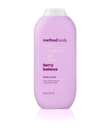 Method Body Wash  Berry Balance  Paraben and Phthalate Free  18 oz (Pack of 1) 18 Ounce (Pack of 1)