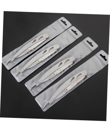 Alipis Vintage Razor Holder Set - 6 Stainless Steel Shaver Holders for Men | Hairdressing Essentials - Buy Online on GoSupps.com