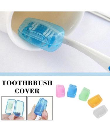 Portable Toothbrush Head Cover for Travel & Hiking | Protective Brush Accessories for Camping & Bathrooms | Durable Plastic Travel Cover - Buy Online on GoSupps.com