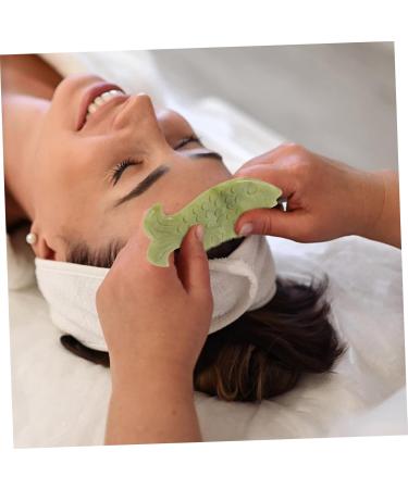 Fomiyes 2-Set Gua Sha Combs | Jade Massage Tool for Facial & Scalp Care | Body Sculpting & Skin Wellness - Buy Online on GoSupps.com