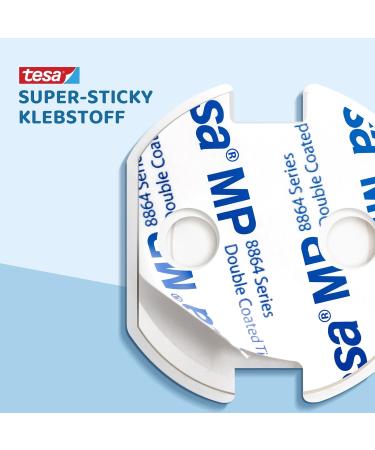 WEMK Child Safety Sockets - 20-Piece Set with Rotary Mechanism & Adhesive TESA Tape - Baby & Toddler Socket Fuse Protection - Buy Online on GoSupps.com