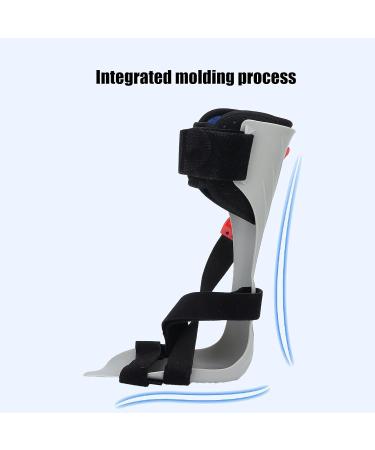 Ankle Support Drop Foot Brace - Unisex Foot Orthosis with Stable Fixed Strap Design for Left Foot | Compression Sleeve for Enhanced Stability - Buy Online on GoSupps.com