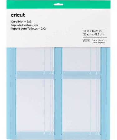 Cricut Card Mat 2x2 | Reusable Craft Mat for Bulk Card Making | Non-Slip, Create 4 Cards Simultaneously | Compatible with Cricut Maker & Explore Machines - Buy Online on GoSupps.com