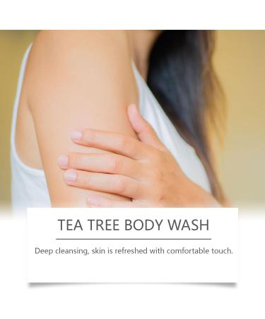  Yoelau Tea Tree Body Wash Natural Body Wash 100ml for Deep Cleansing Odor Control & Hydration | Gentle Cleansing with Tea Tree Oil to Refresh and Care for - Buy Online on GoSupps.com