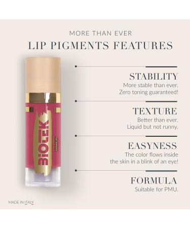 Biotek Lip Pigment Kit for Permanent Makeup - Made in Italy | 5 PC Lip Kit | International Shipping - Buy Online on GoSupps.com