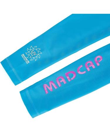 Madcap Girls Rash Guard Long Sleeve Swim Shirt - UV Sun Protection - Blue - Sizes 4-16 Years - Buy Online on GoSupps.com