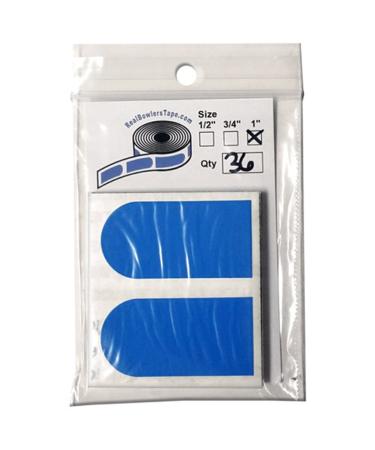 Real Bowlers Tape Blue Pack of 36-1 Inch