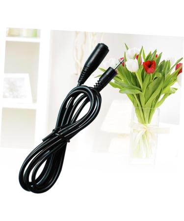 FRCOLOR Power Adapter Extension Cable electrical adapters power adapter nail drill cord manicure drill cord Drill rope power supply Black Extension Cord - Buy Online on GoSupps.com