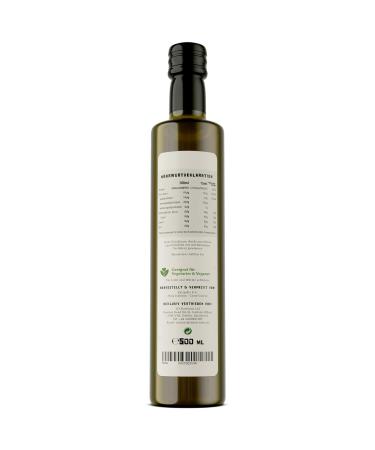 Buy Organic Apsogo Extra Virgin Olive Oil - Premium Cold Pressed from Crete Greece | 500ml Mild & Fruity Quality Oil - Buy Online on GoSupps.com