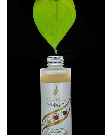 Buy Nature Phoenix 4.0 oz Facial Serum - Replace Moisturizer & Toner Nourish Skin Restore Youthful Appearance - Best Active Natural Ingredients - Buy Online on GoSupps.com