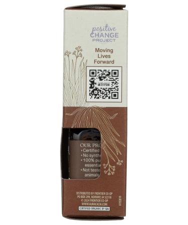 Aura Cacia Organic Vetiver Essential Oil 0.25 Fz - Buy Online on GoSupps.com