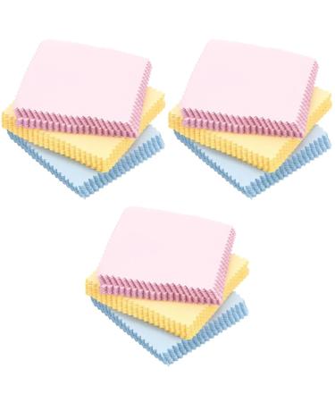 Operitacx 180 pcs Cleaning Cloth Glasses Wipe Cloth Phone Cloth Glasses Electronics Cloths Electronic Screen Eyeglass Cleaning Cloth Ornament Cloth As Shownx3pcs 8X8CMx3pcs