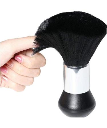 Buy Fedsjuihyg Neck Duster Brush - Ultra Soft Nylon Hair Cutting Brush with Wooden Handle for Barbers & Stylists | 17x6cm - International Shipping Available - Buy Online on GoSupps.com