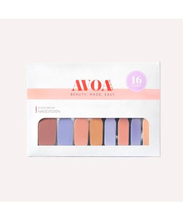 Avoa Beauty Nail Film - Killing Me Softly | Gradient Multicolored Nail Wraps | Long-Lasting & Self-Adhesive Perfect for International Shipping - Buy Online on GoSupps.com