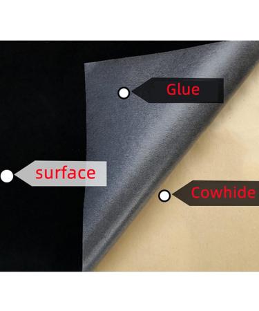 Zhousensen 30PCS Black Self Adhesive Felt Sheets - A4 Size Sticky Back Velvet Fabric for Jewelry Crafts - Buy Online on GoSupps.com