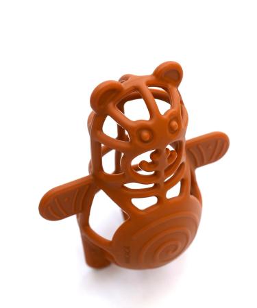 Mama The Bear | Durable Soft Silicone Toy | Eco-Friendly BPA-Free & Grip-Friendly for Teething Relief - Buy Online on GoSupps.com