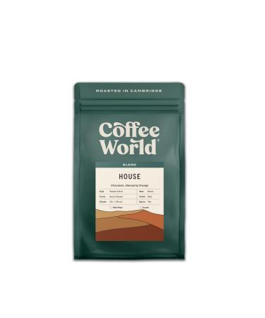 Coffee World | House Blend - Perfect Filter Drip Brewing for Home Users or Small Caf UK Roasted (250G Coffee Beans)