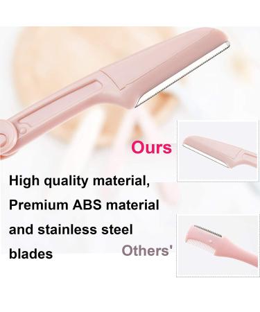 Foldable Eyebrow Razor Multi Tool Kit with Replacement Blades - 11 Pack for Precise Dermaplaning, Hair Shaping, and Exfoliation - Travel-Friendly and Easy to Use - Buy Online on GoSupps.com