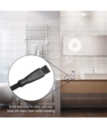30 PCs Razor Brush - Efficient Cleaning Brush for Men & Women's Shavers | Remove Bar Remains & Dust | Plastic Razor Replacement Brush - Buy Online on GoSupps.com