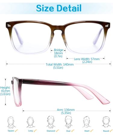Blue Light Blocking Gaming Glasses 2 Pack | Anti Glare Eyestrain Unisex | Spring Hinges UV Protection - Buy Online on GoSupps.com