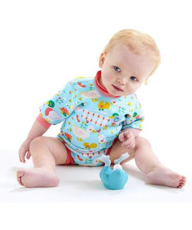 Splash About Happy Nappy Wetsuit with Reusable Swim Nappy for 6-14 Months - Little Ducks - Buy Online on GoSupps.com