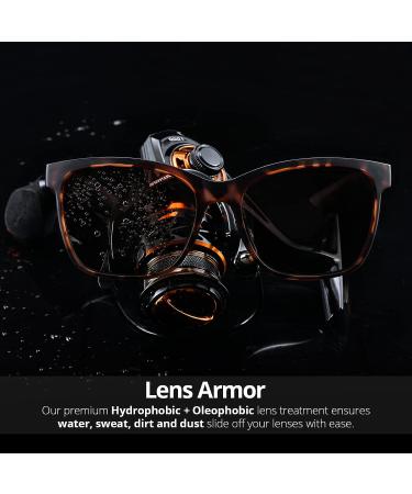 Extremus Polarized Sunglasses | 100% UV Protection | EVONIK TR90 Frames | Classic Tortoise | Gradient Brown Lens - Buy Online on GoSupps.com