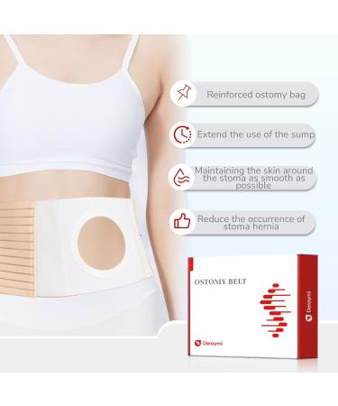 Ostomy Belt for Men & Women | Stoma Hernia Support & Colostomy Care | Post Operative Comfort | Size S - Buy Online on GoSupps.com