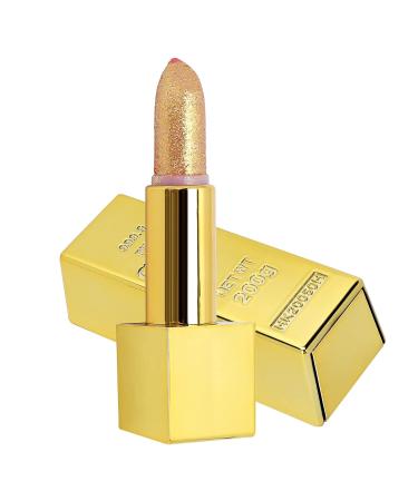 Akozon Tinted Lipstick - Shimmery Sparkle Waterproof Long Lasting Metallic Lip Makeup (3.5g) - Shop Now for International Shipping - Buy Online on GoSupps.com